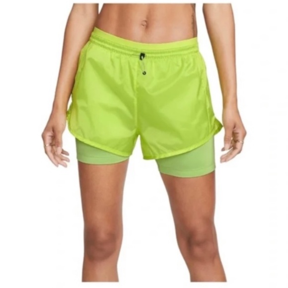 Nike Pants - NWT Women’s lime green Medium Nike Shorts